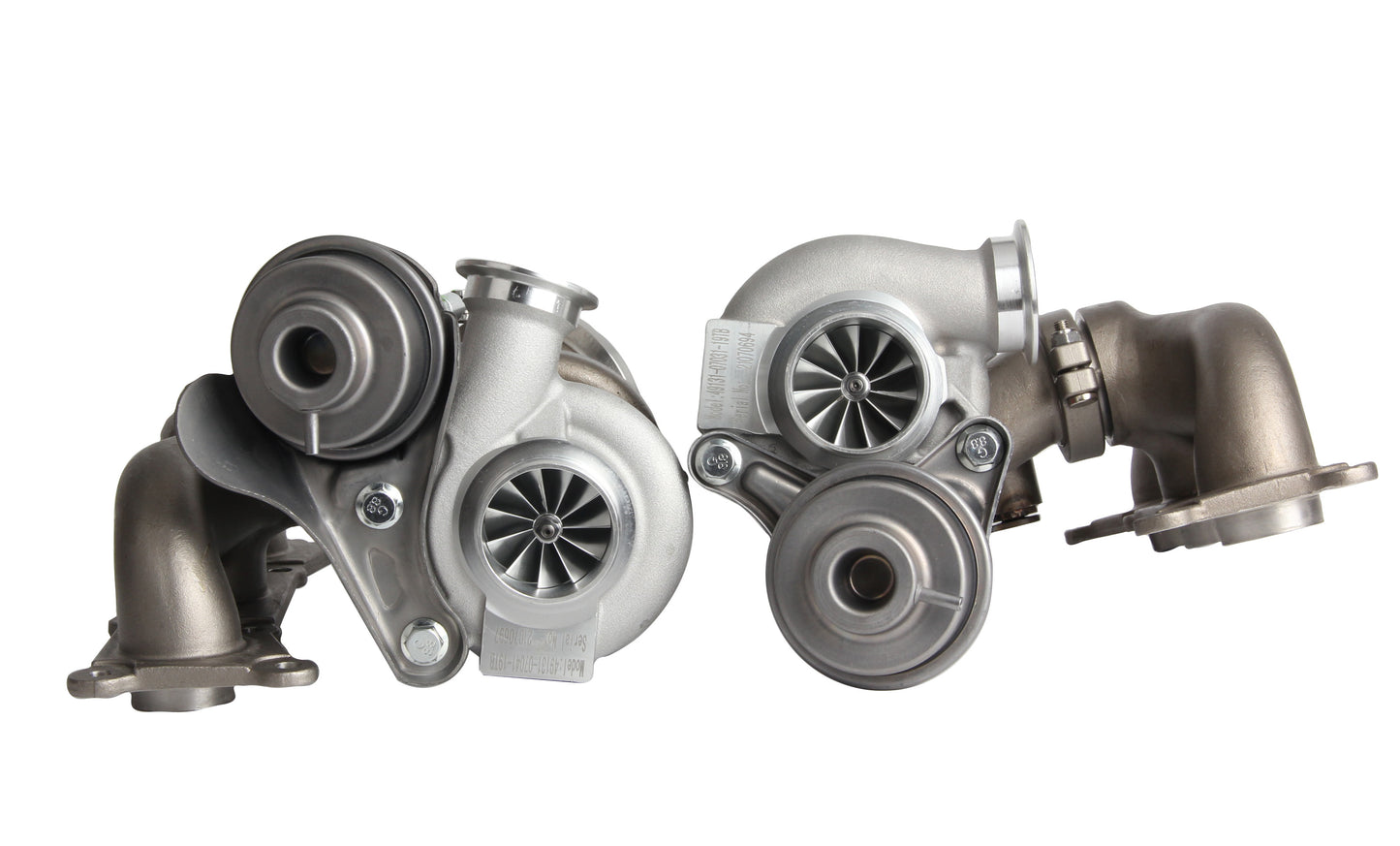 Upgraded VIV V4 TD04-19T Billet Twin Turbochargers for BMW 335i 3.0L with N54