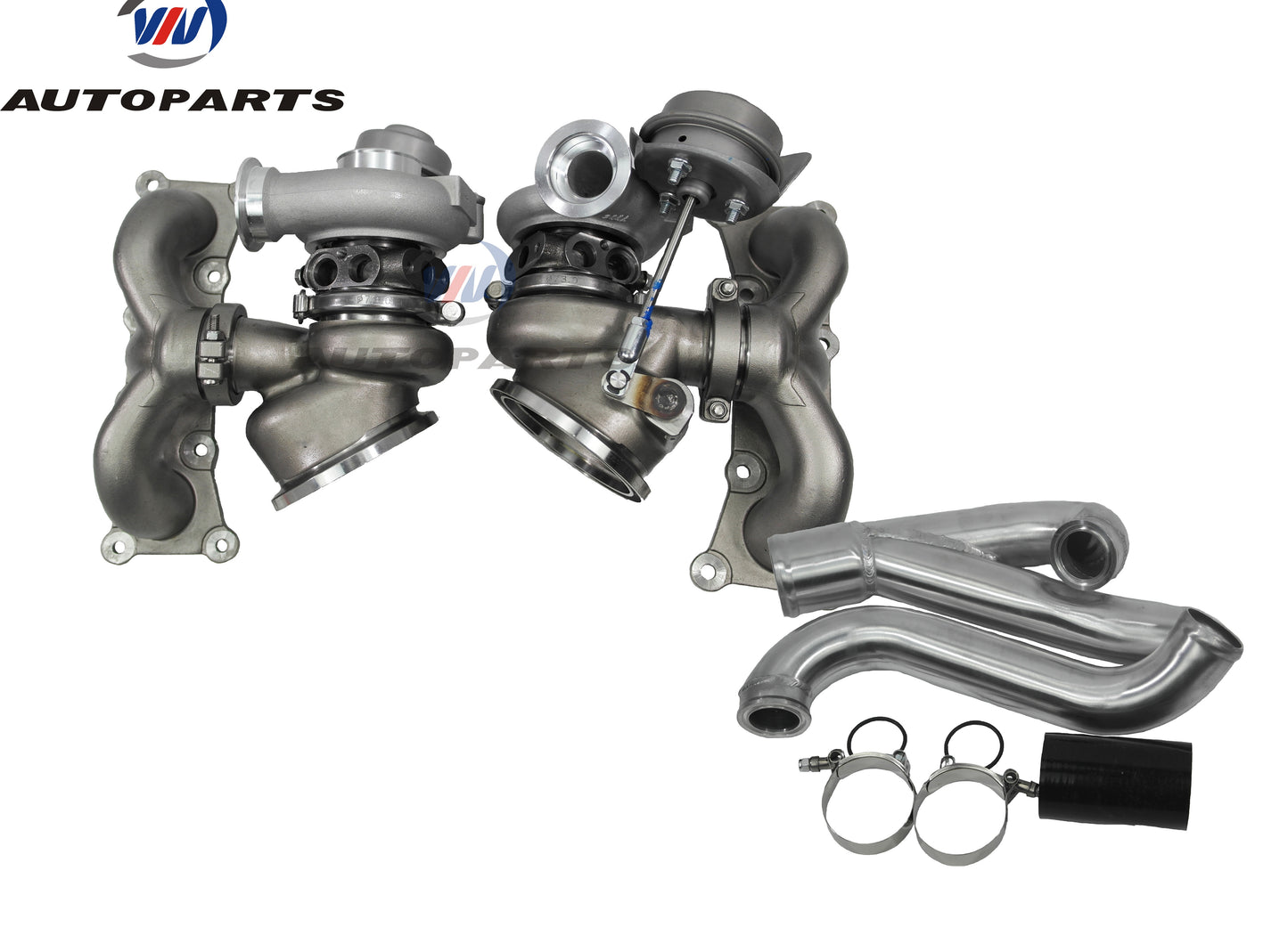 Upgraded VIV V4 TD04-19T Billet Twin Turbochargers for BMW 335i 3.0L with N54