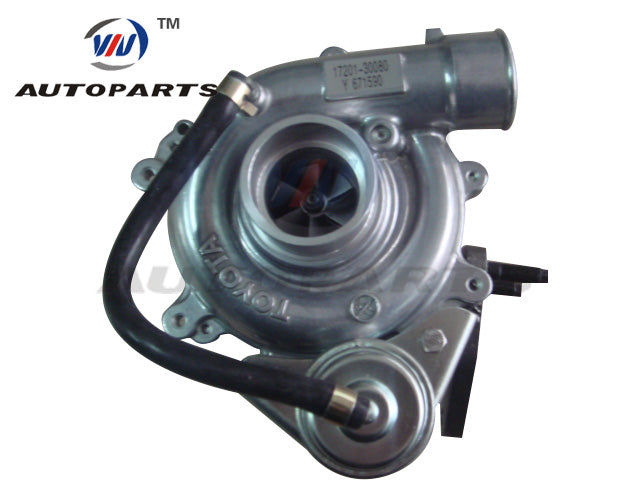 VIV AUTOPARTS Turbocharger 17201-30080 for Toyota Hiace Hilux£¬Land Cruiser with FTV-2KD 2.5L Diesel Engine