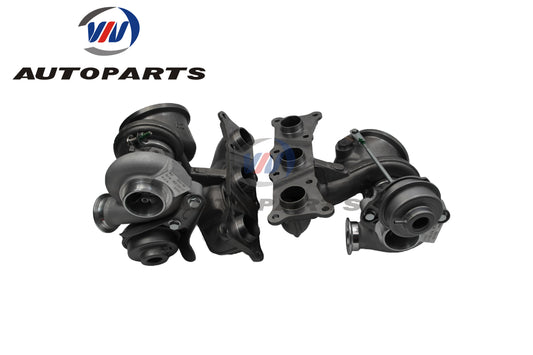 Upgraded TD04 Billet Twin Turbochargers for N54 Engine
