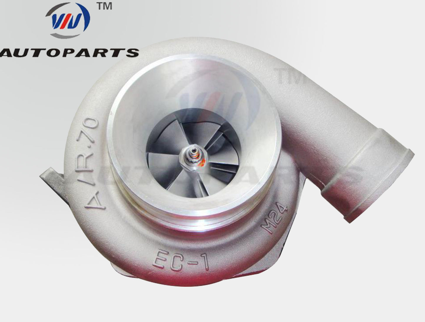 GT30 GT35 anti-surge hole Comp.A/R.70, Turb.A/R.63 5 bolt outlet oil cooled turbo