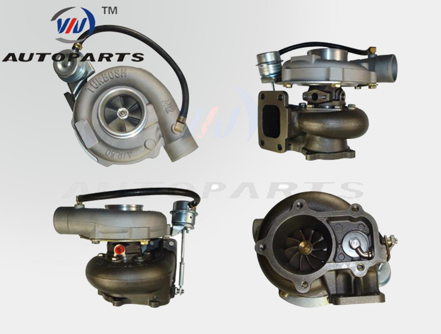 GT3540 GT3582 Upgrade billet A/R.50 A/R 1.06 5 bolt Water Cool Turbo Charger for 400-600hp