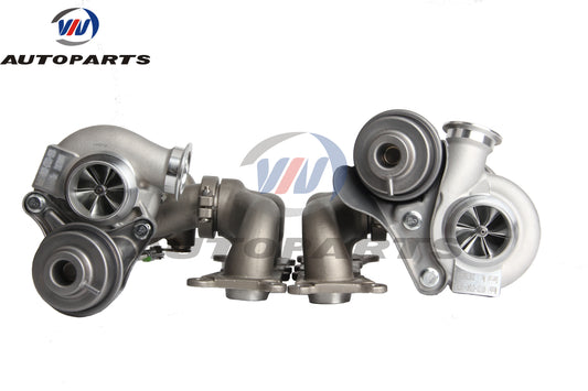 Upgraded VIV V4 TD04-19T Billet Twin Turbochargers for BMW 335i 3.0L with N54