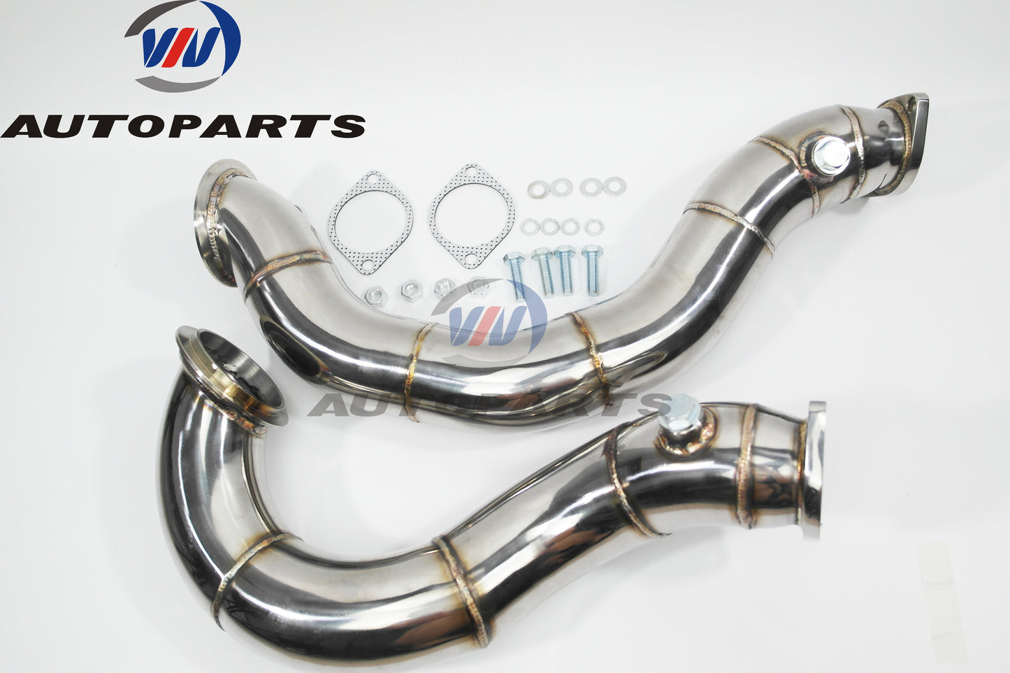 3" STAINLESS STEEL CATLESS DOWN PIPES for 2007-2012 BMW 135i 335i N54 E90 E91