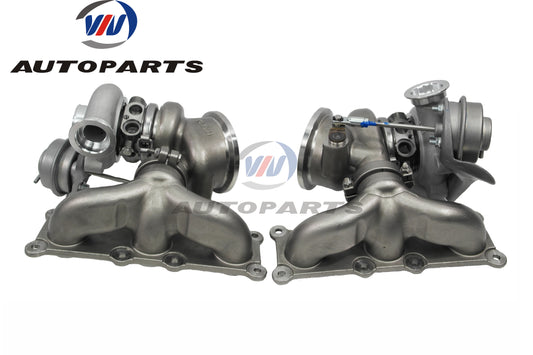 Upgraded VIV V4 TD04-19T Billet Twin Turbochargers for BMW 335i 3.0L with N54