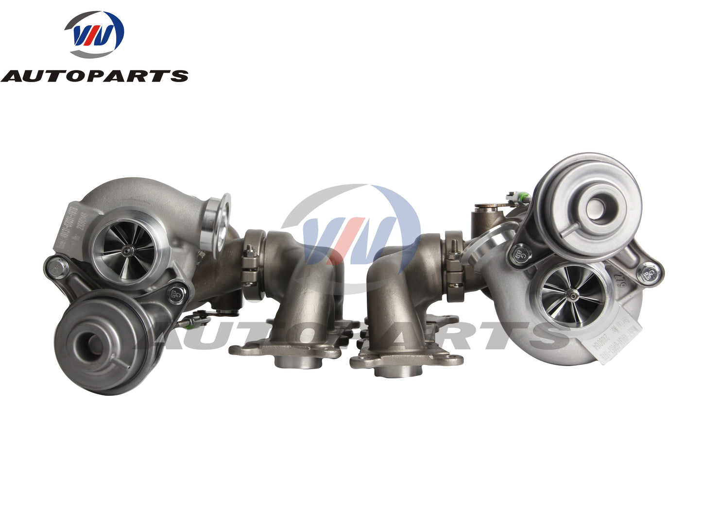 Upgraded VIV V4 TD04-19T Billet Twin Turbochargers for BMW 335i 3.0L with N54