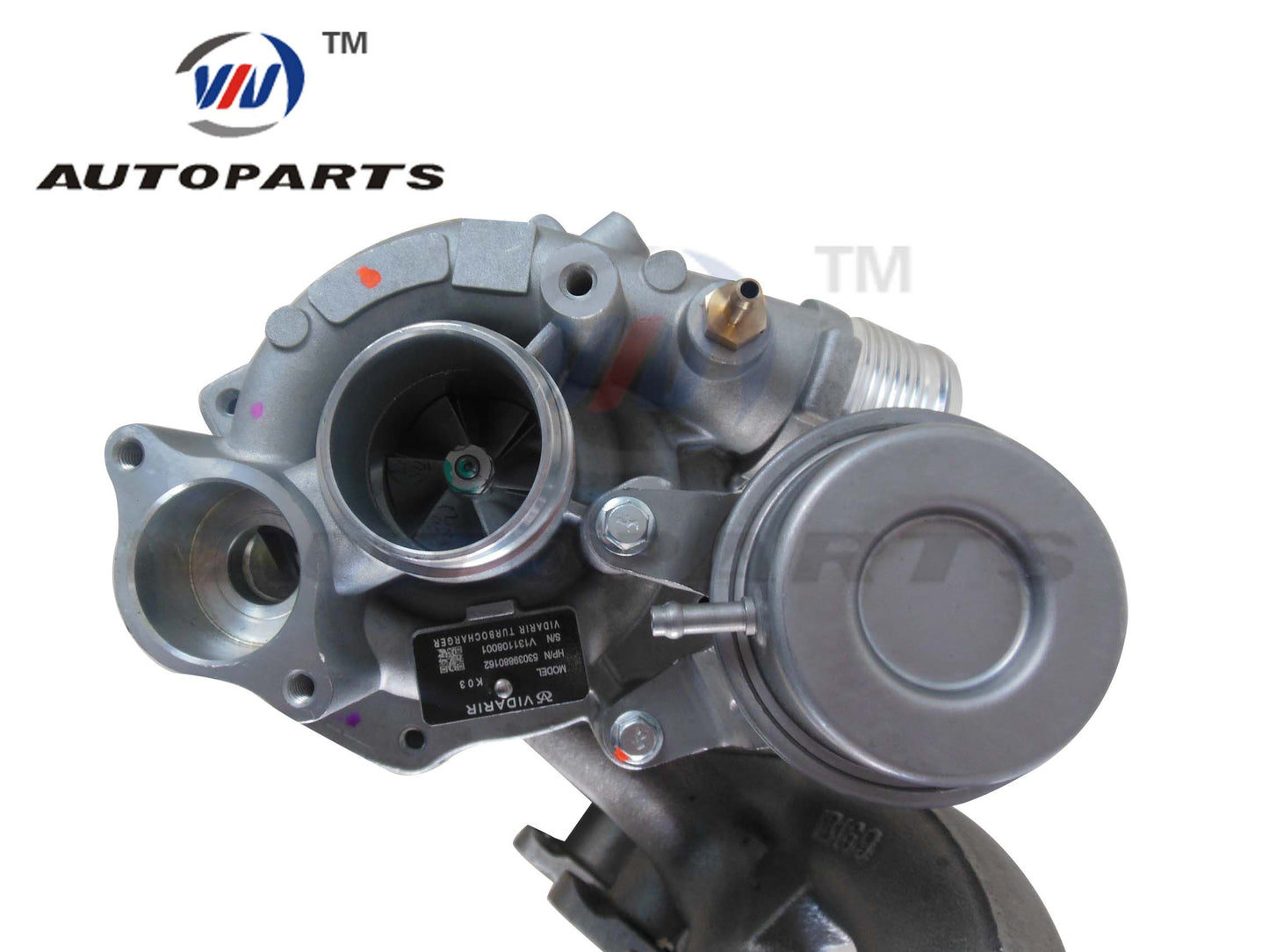 Turbocharger 53039880248 for Volkswagen Touran, Tiguan, Scirocco, Polo V, Golf V/VI 1.4L Gasoline Engine