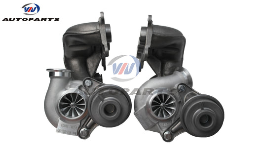 Upgraded TD04-17T 49131-07031+07051 Billet Twin Turbochargers for E89 E90 E91 E92 E93 135i 335i 535i Z4 upgraded to 650 horse power (TD04-17T 335i/is/x/xi RHD)