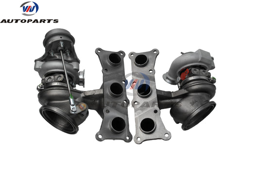 Upgraded TD04-17T 49131-07031+07051 Billet Twin Turbochargers for E89 E90 E91 E92 E93 135i 335i 535i Z4 upgraded to 650 horse power (TD04-17T 335i/is/x/xi RHD)
