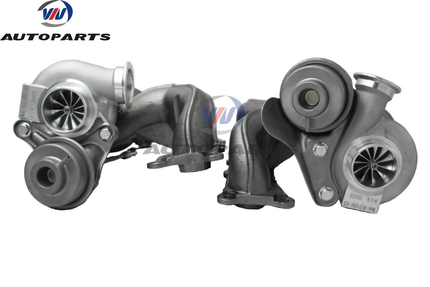 Upgraded TD04 Billet Twin Turbochargers for N54 Engine